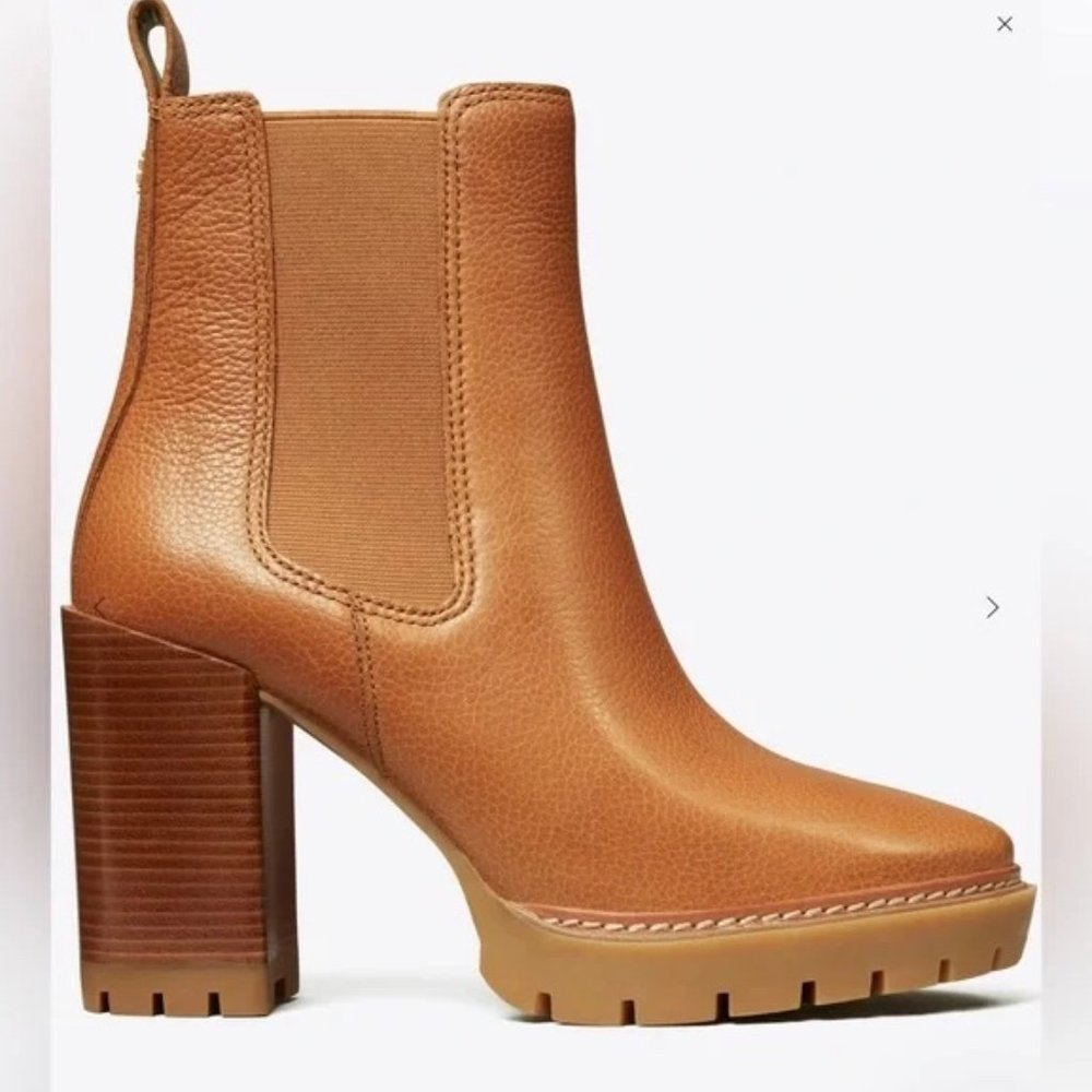 Tory Burch Leather Ankle Boots